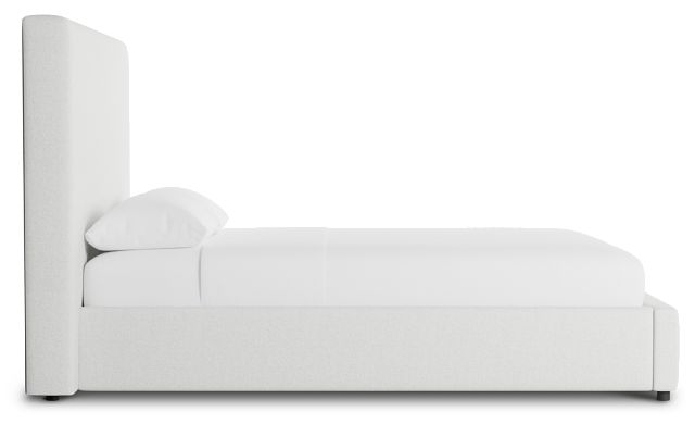 Grayton Elite Ivory 54" Upholstered Platform Bed