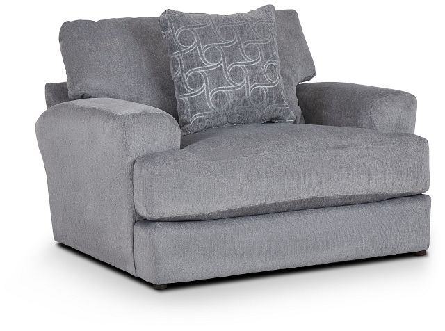 Aria Gray Fabric Chair