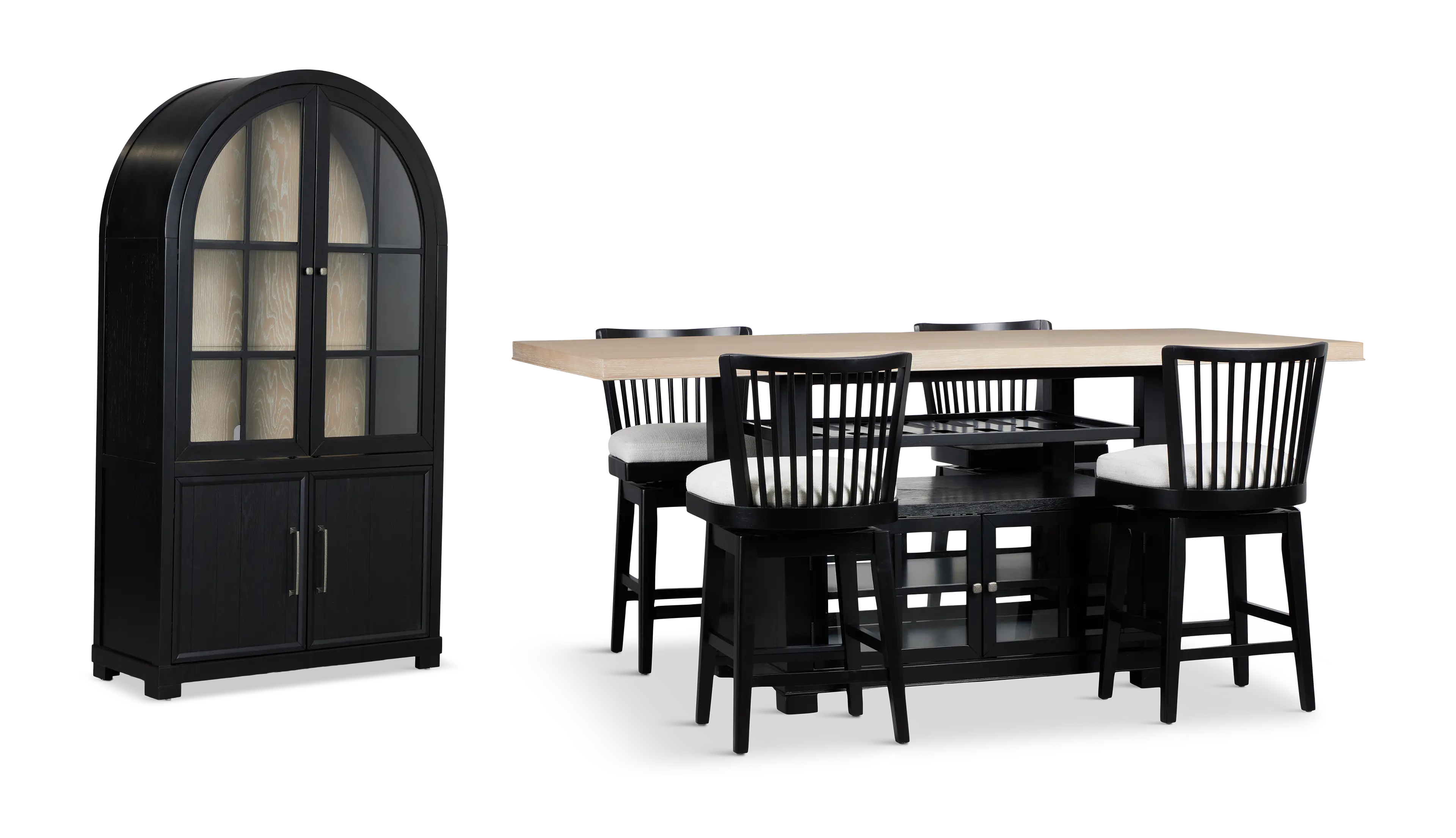 Southlake Two-tone High Dining Room Southlake Two-tone High Dining Room