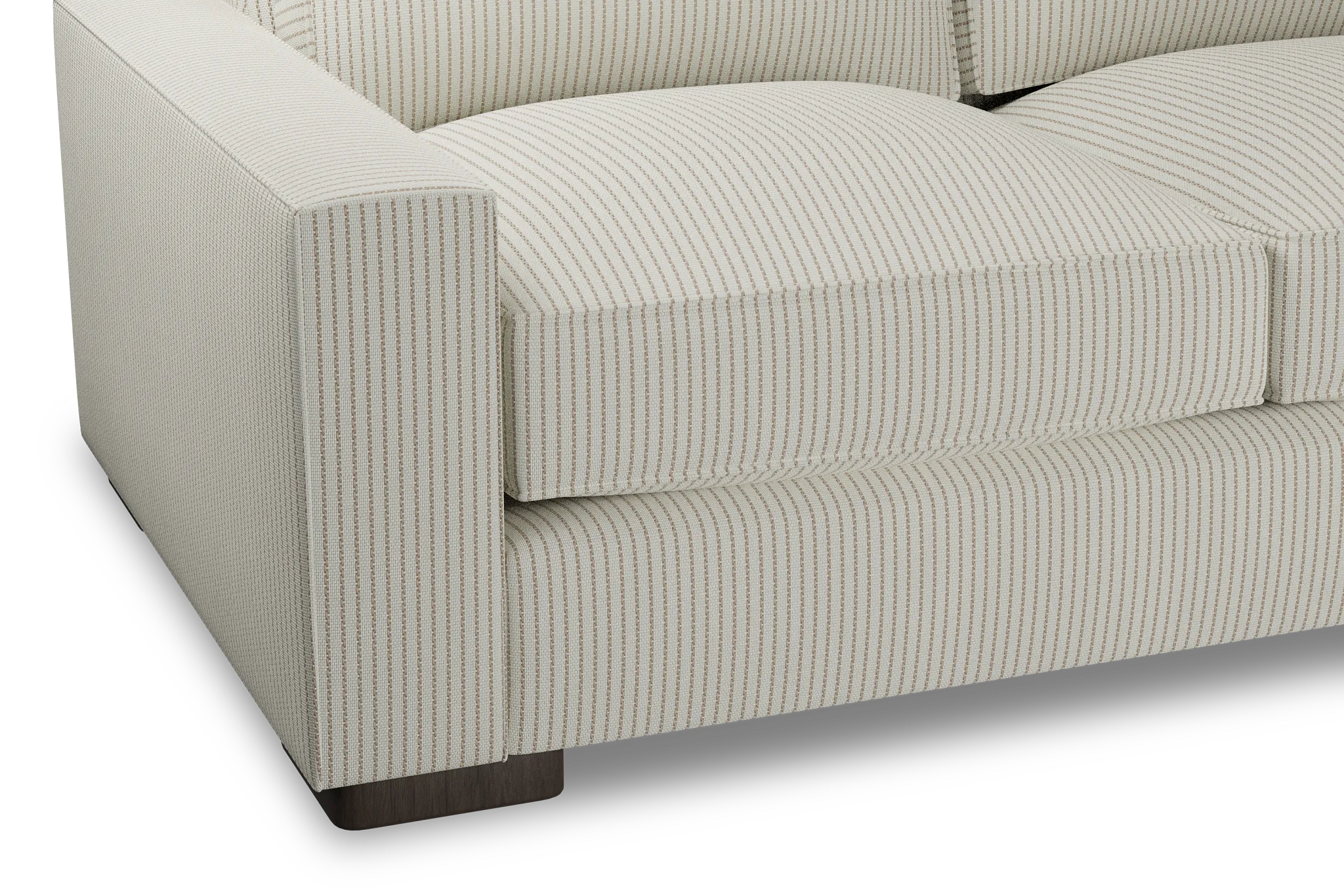 Edgewater Lucy Light Beige Medium Two-arm Sectional