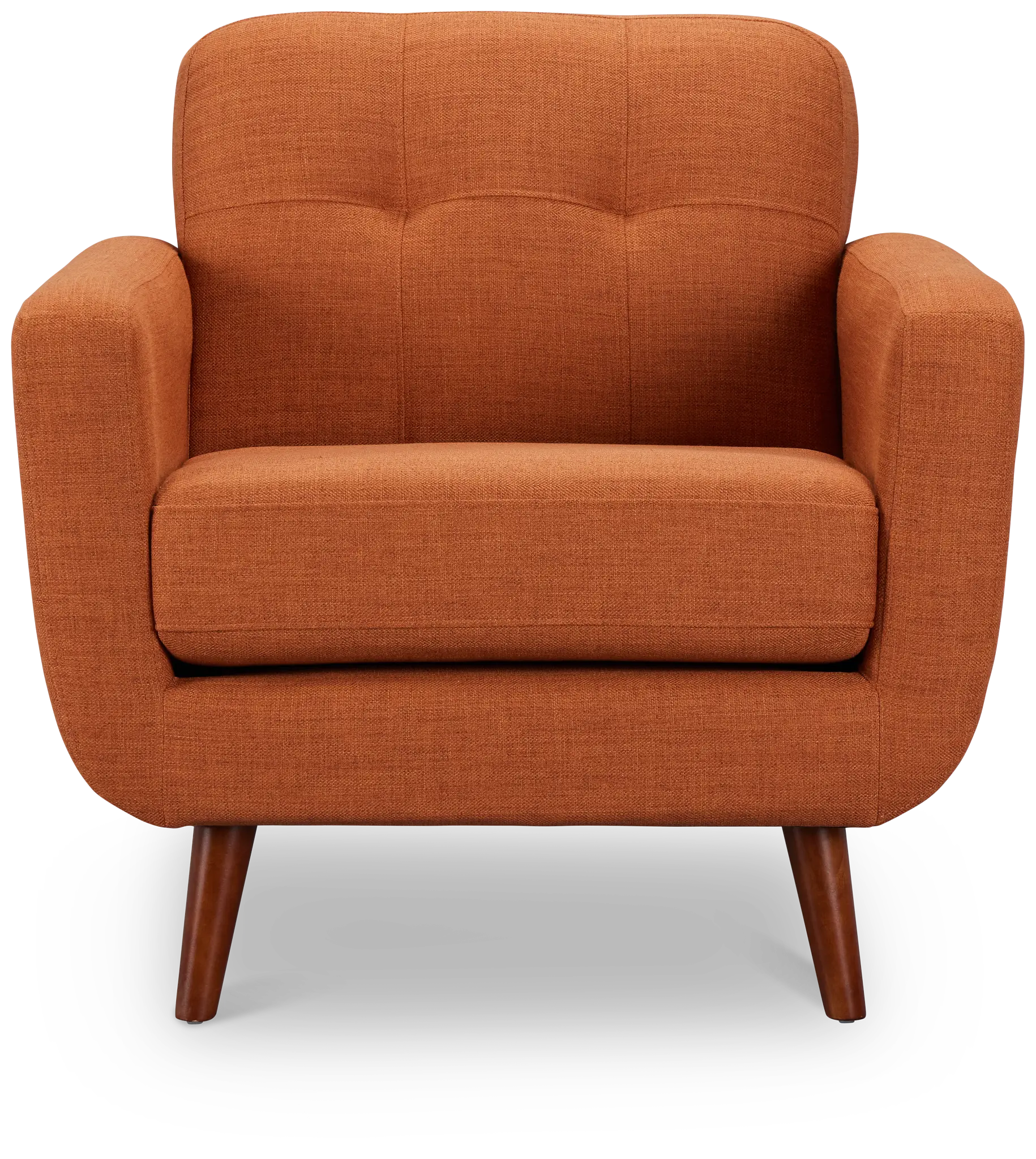 Raya Orange Fabric Chair Raya Orange Fabric Chair