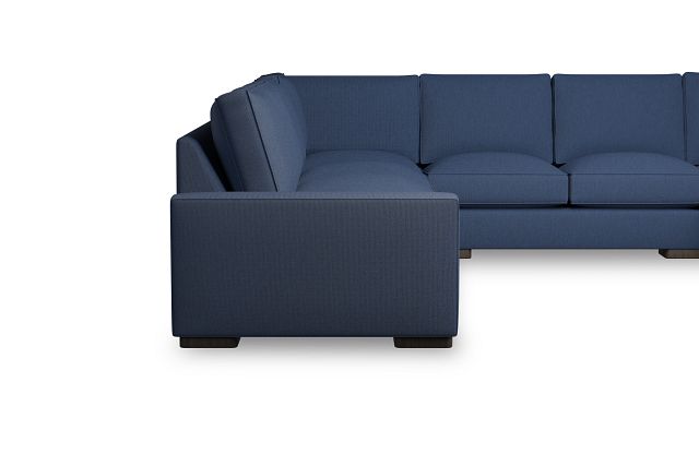 Edgewater Revenue Dark Blue Large Right Chaise Sectional