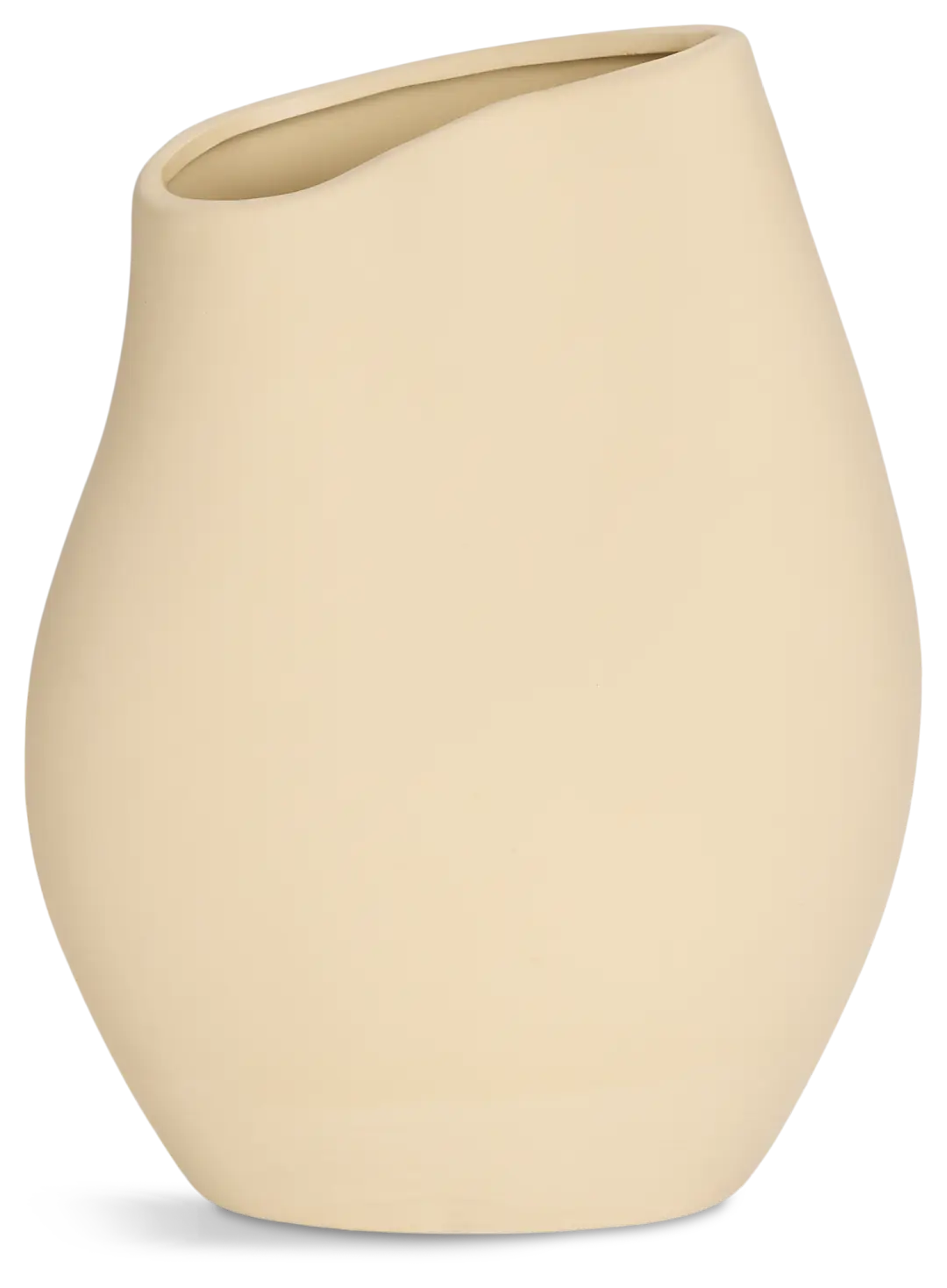 Baize Beige Small Vase Baize Beige Small Vase