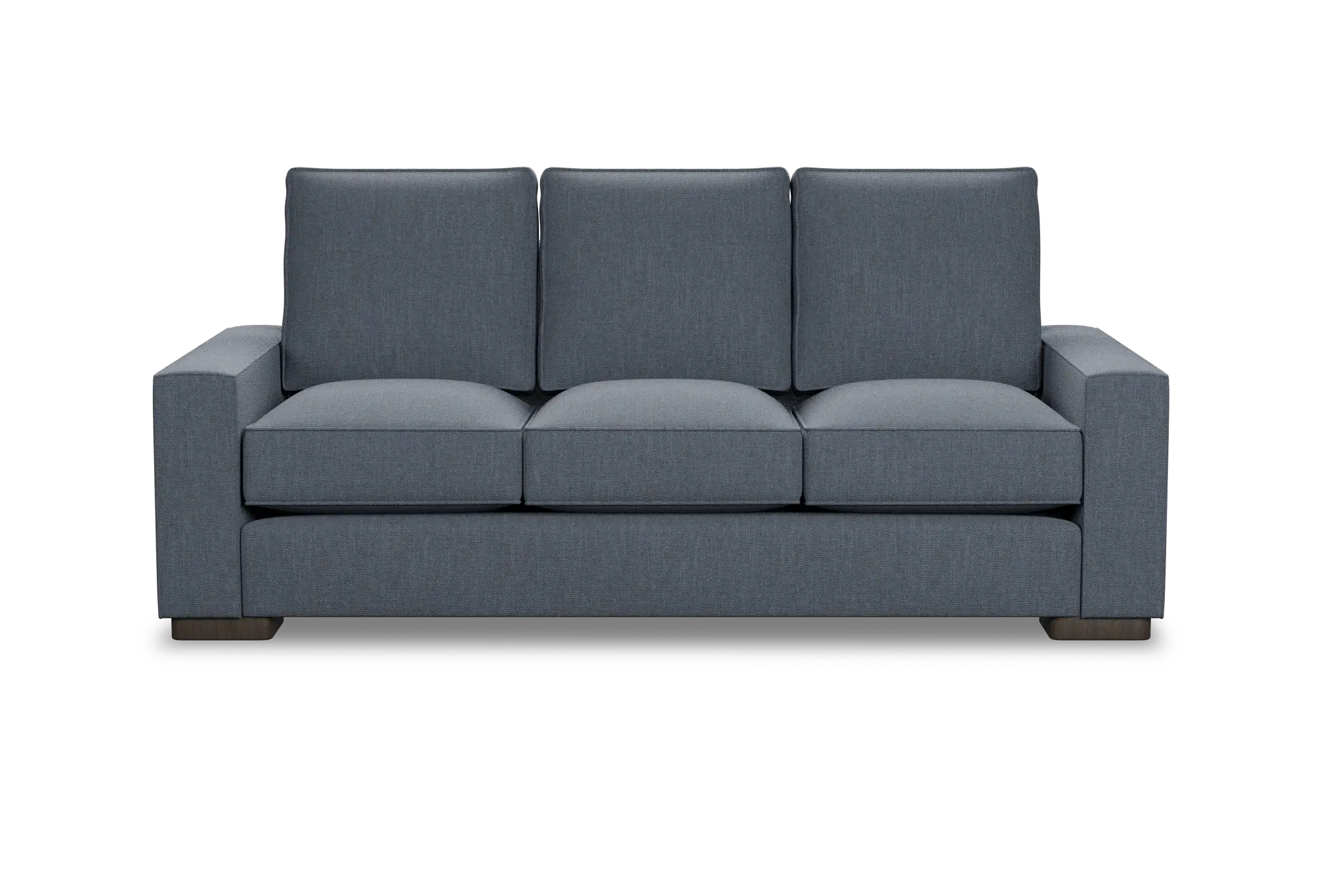 Edgewater Victory Dark Blue 84" Sofa W/ 3 Cushions Edgewater Victory Dark Blue 84" Sofa W/ 3 Cushions