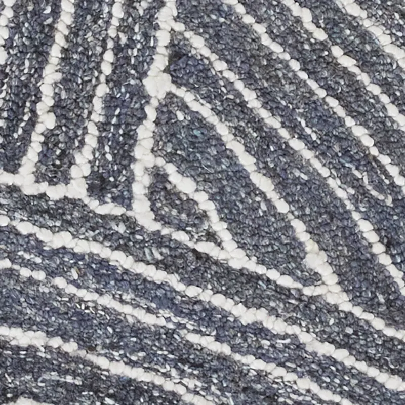 Patone Blue 5x8 Area Rug