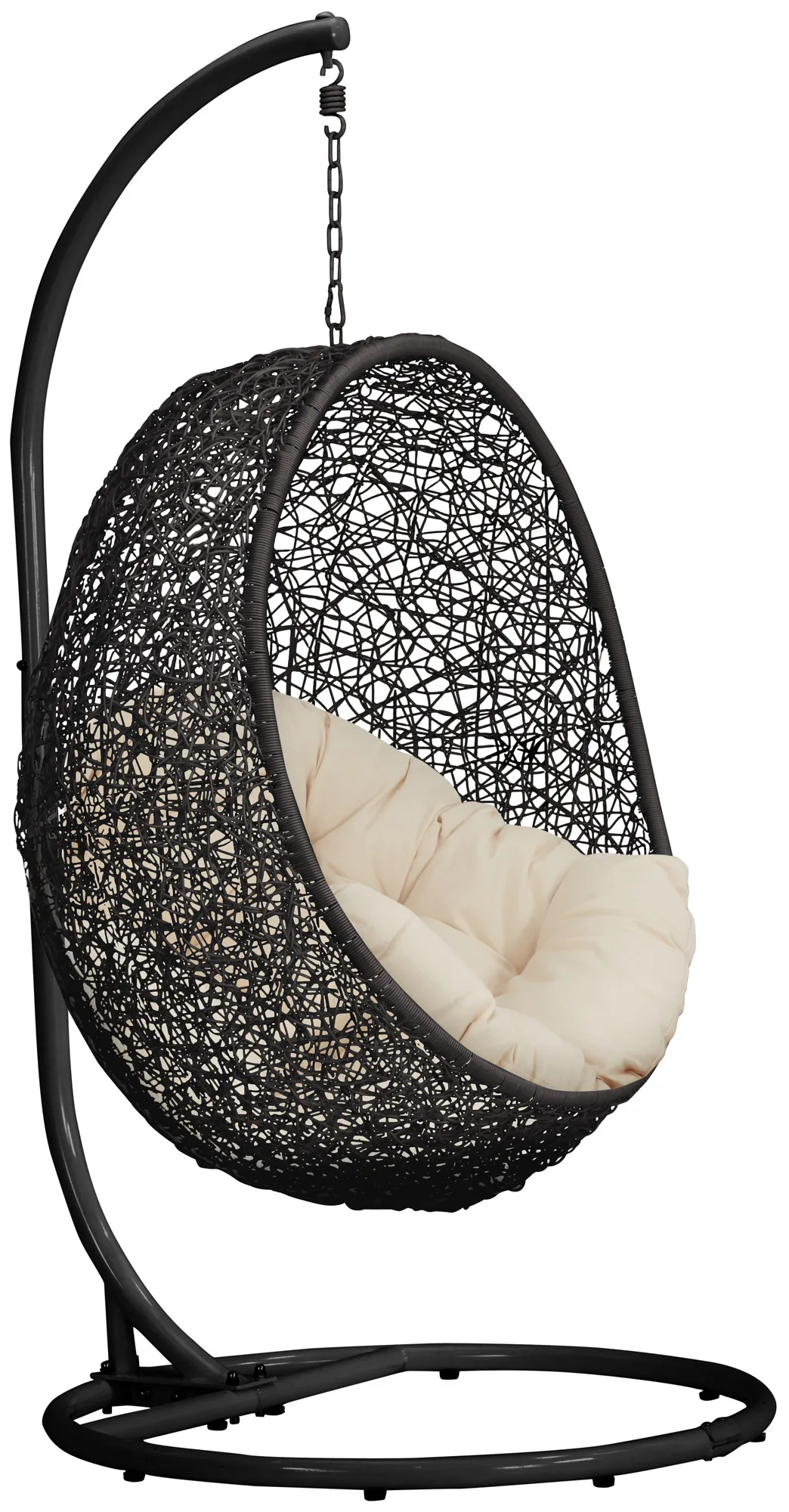 Grate Light Beige Hanging Chair