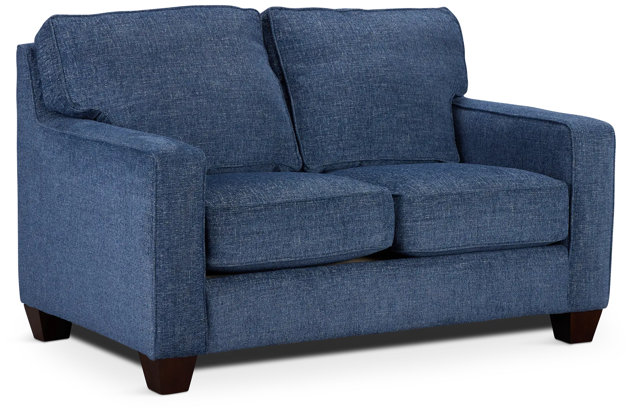 Andie Blue Fabric Loveseat Andie Blue Fabric Loveseat