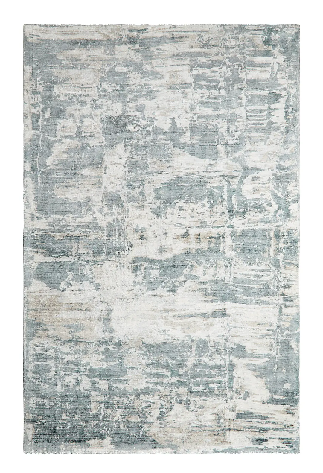 Aramac Light Teal Viscose 5x8 Area Rug Aramac Light Teal Viscose 5x8 Area Rug