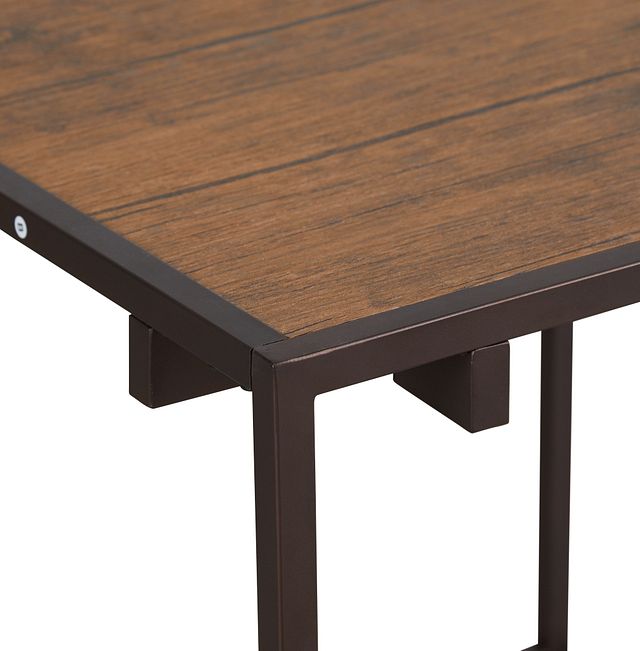 Reggie Dark Tone End Table