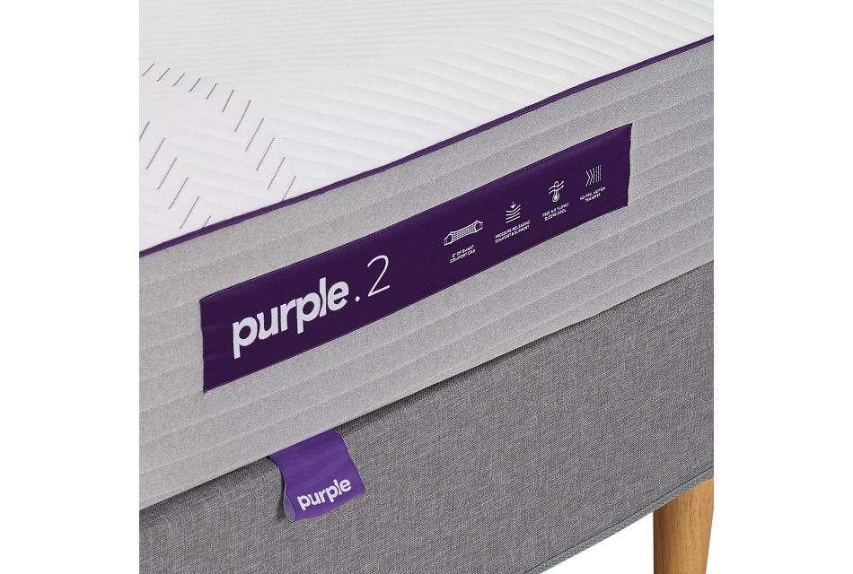Purple Hybrid Adjustable Mattress Set