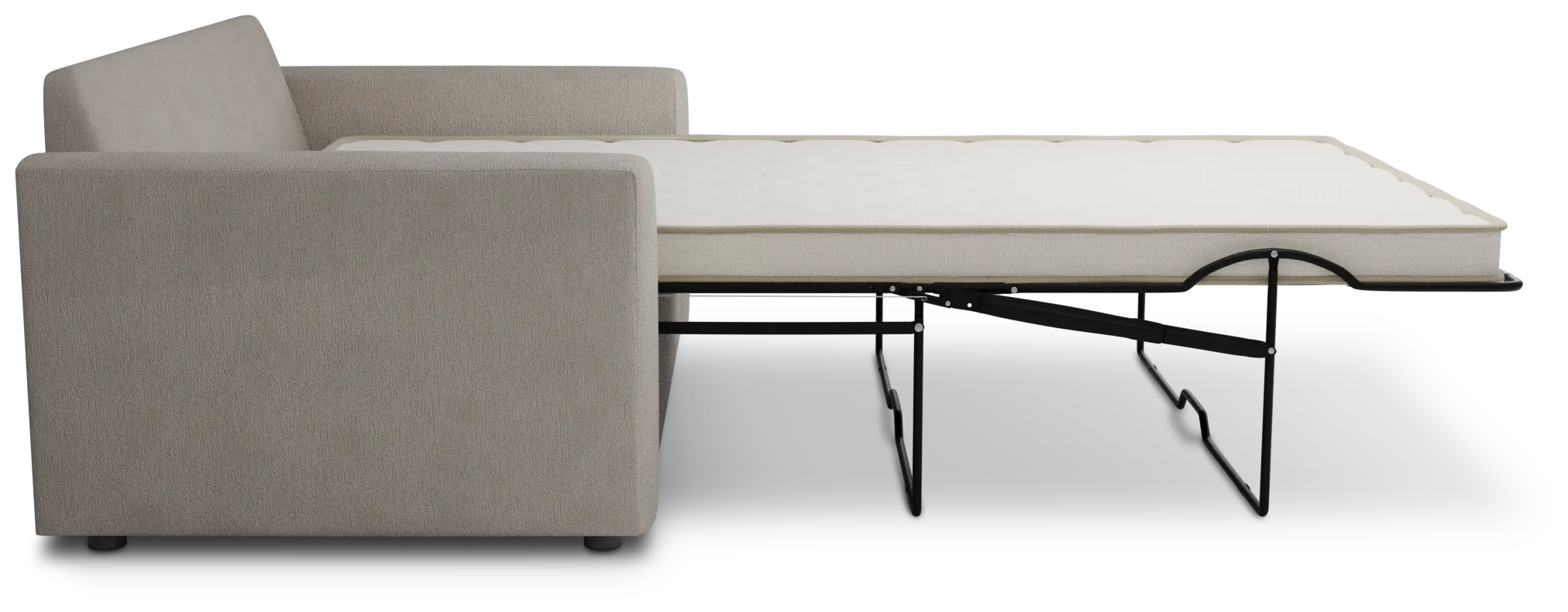 Siesta Revenue Beige Fabric Innerspring Sleeper