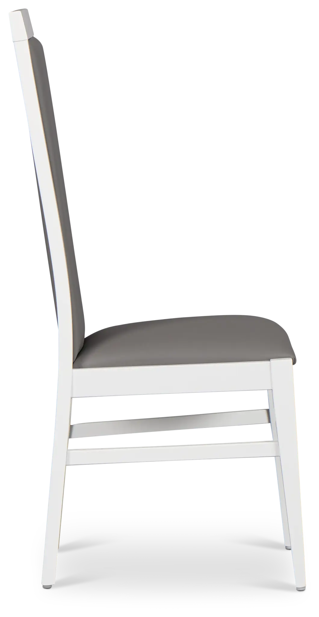 Modena White Upholstered Side Chair Modena White Upholstered Side Chair