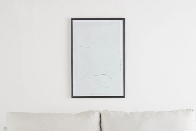 Marmol White Framed Wall Art