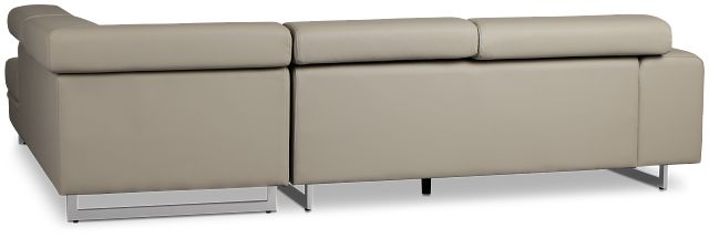 Drew Gray Micro Right Chaise Sectional