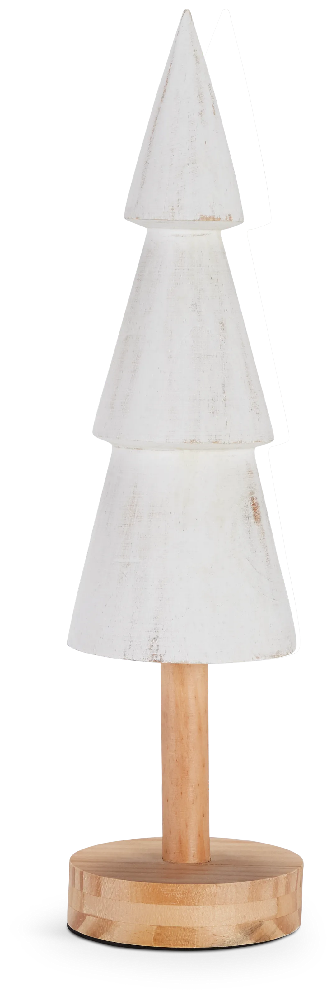 Pine White Large Tabletop Accessory