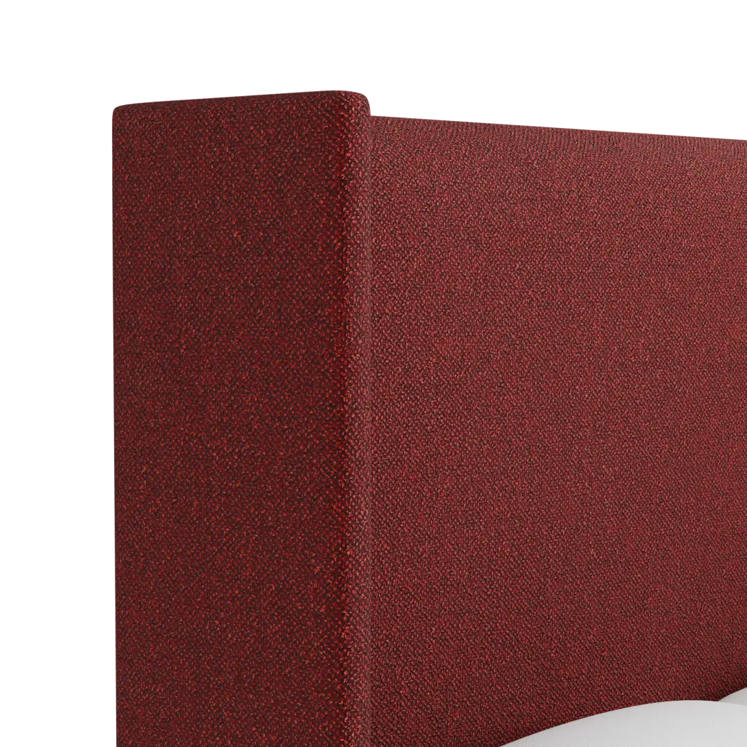 Captiva Elite Red 60" Upholstered Shelter Bed Captiva Elite Red 60" Upholstered Shelter Bed