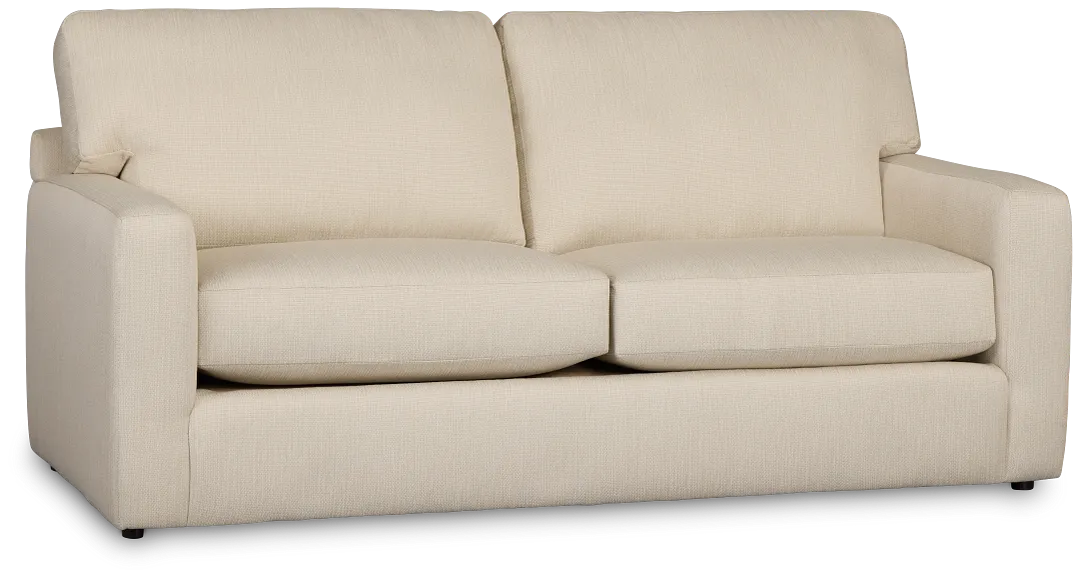 Rhodes Beige Fabric Sofa