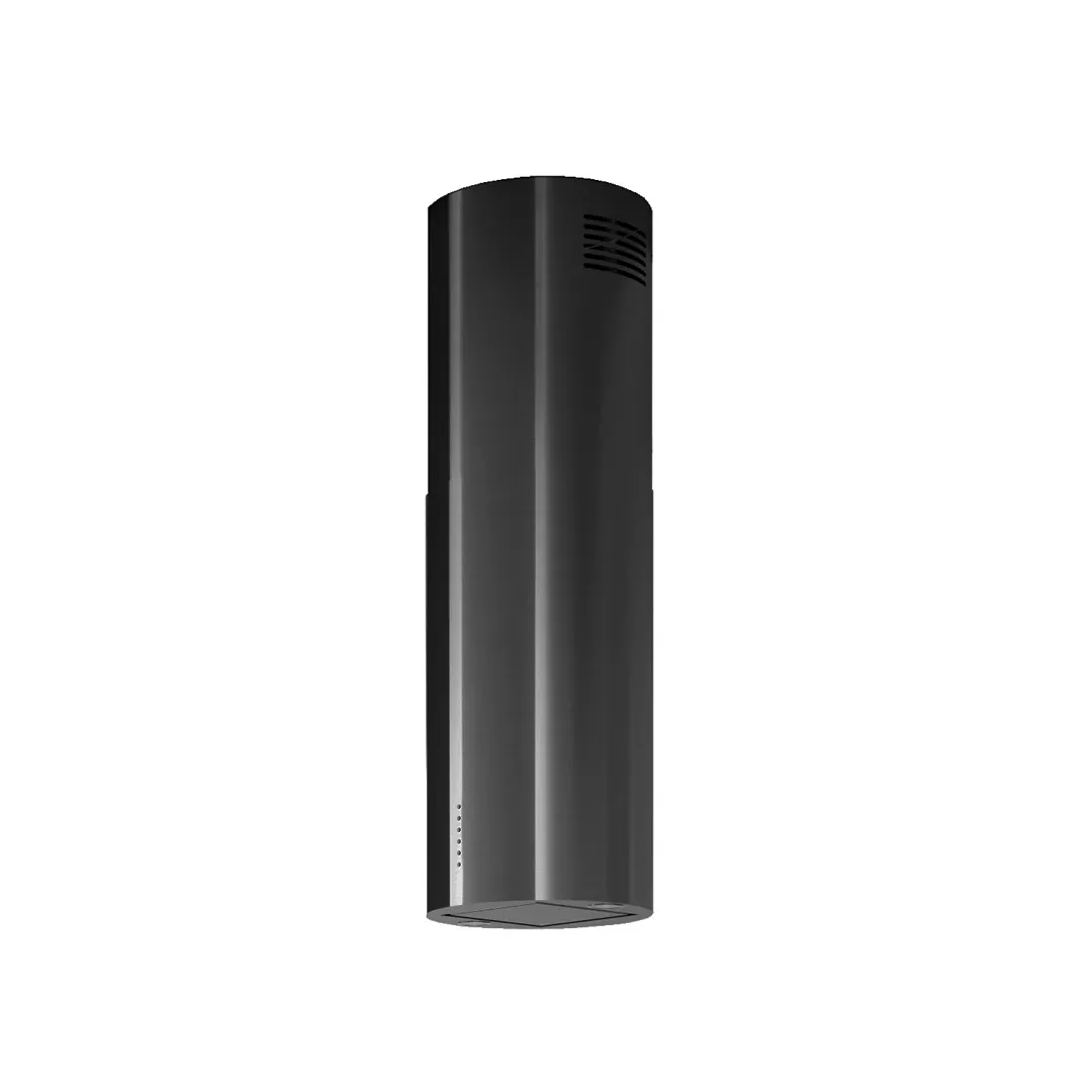 Xo Appliance 16 Series Black Island Vent Hood
