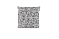 Foster Black 20" Indoor/outdoor Square Accent Pillow