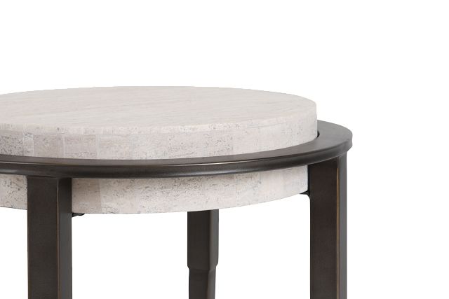 Barclay Beige Accent Table