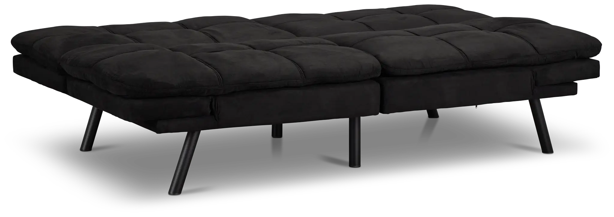 Bowie Black Micro Sofa Futon Bowie Black Micro Sofa Futon