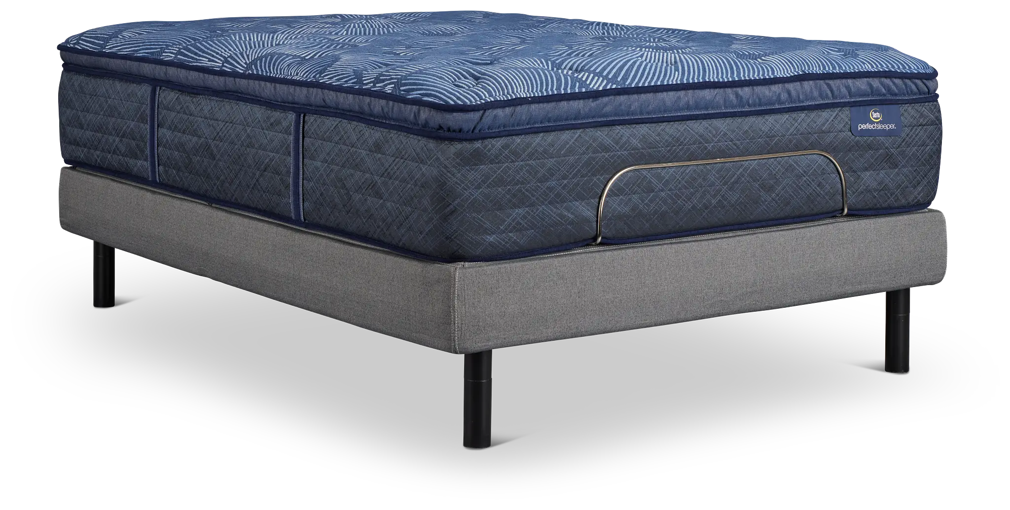 Serta Perfect Sleeper Cobalt Calm Plush Motion Perfect 4 Adjustable Base Set Serta Perfect Sleeper Cobalt Calm Plush Motion Perfect 4 Adjustable Base Set