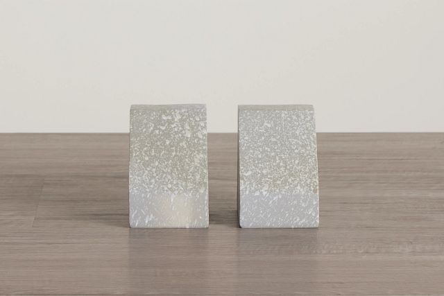 Finch Gray Bookends
