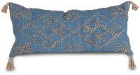 Tavi Blue Lumbar Accent Pillow