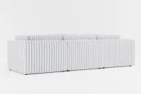 Destin Sea Lane Dark Blue Fabric 5-piece Modular Sectional