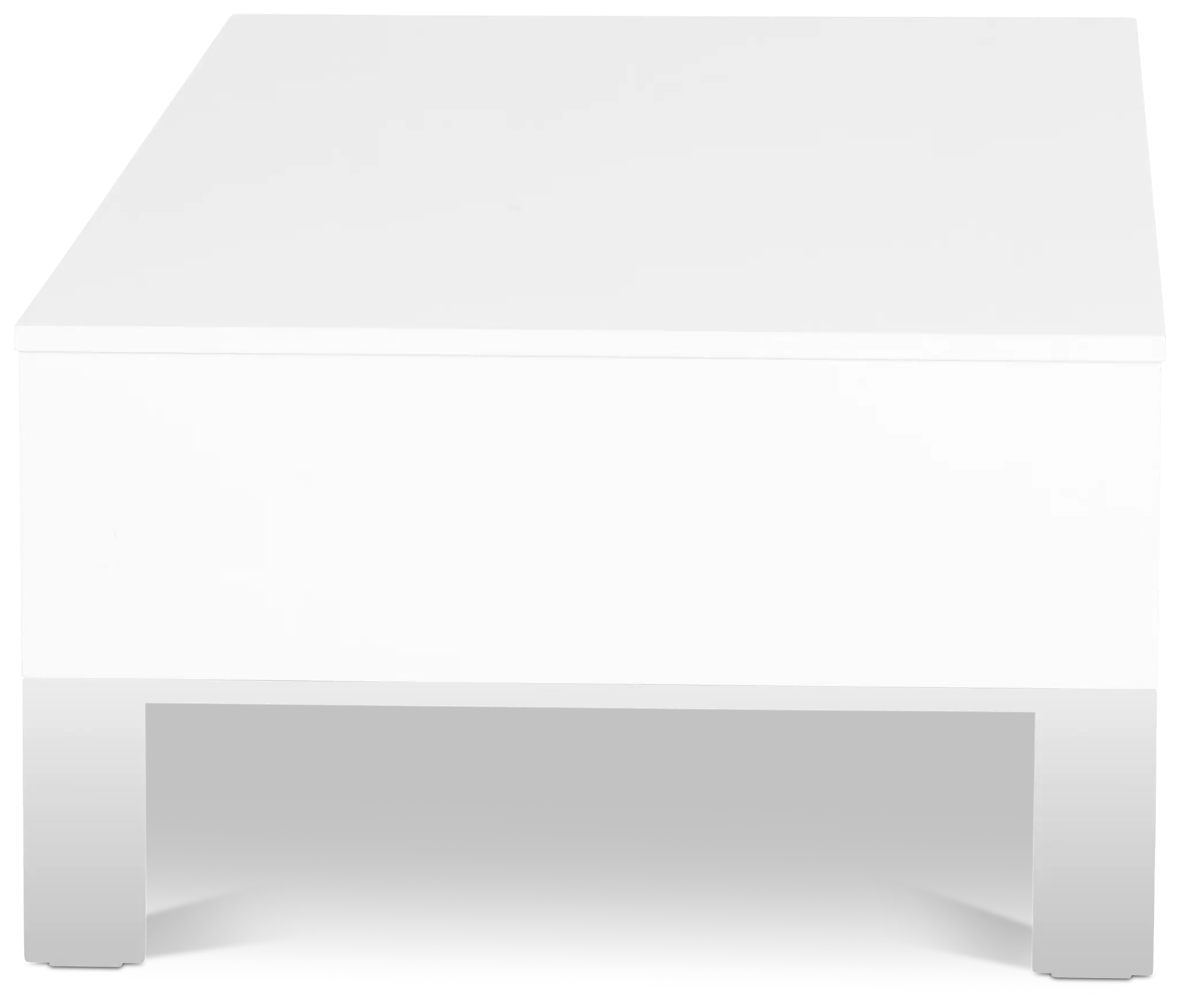 Vancouver White Rectangular Coffee Table Vancouver White Rectangular Coffee Table