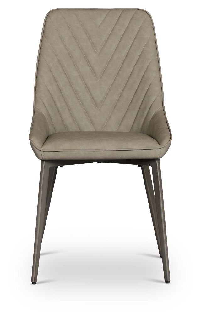 Maricopa Light Gray Upholstered Side Chair