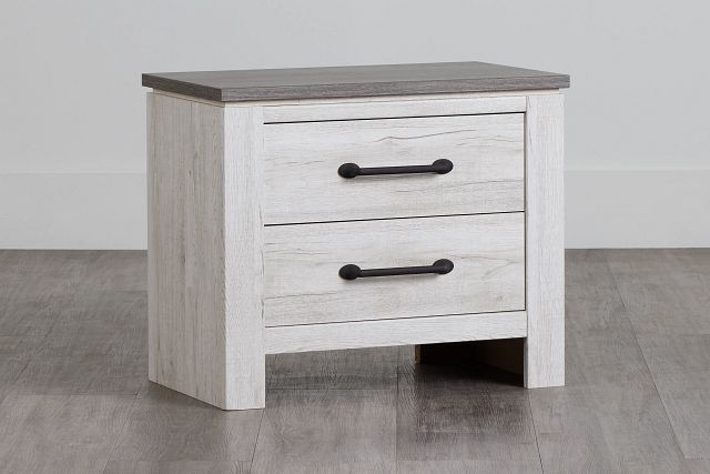 Blueridge Two-tone Nightstand