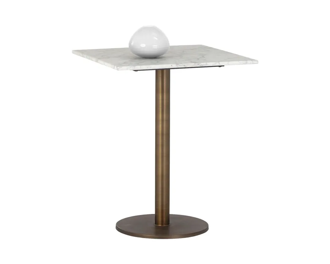Elvira White 24" Square Table