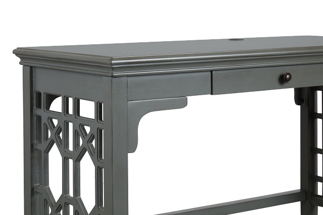 Joplin Gray 1-drawer Desk