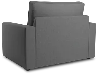 Siesta Suave Gray Fabric Chair