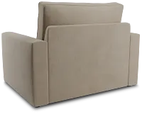 Siesta Peyton Beige Fabric Cooling Memory Foam Sleeper