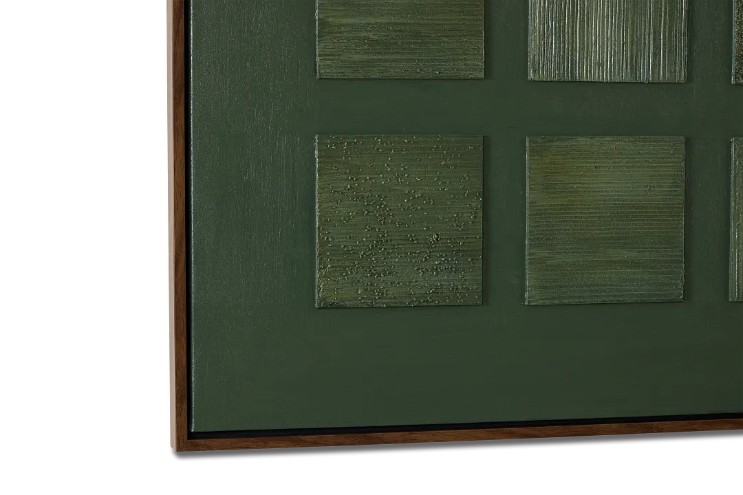 Elphie Green Framed Wall Art
