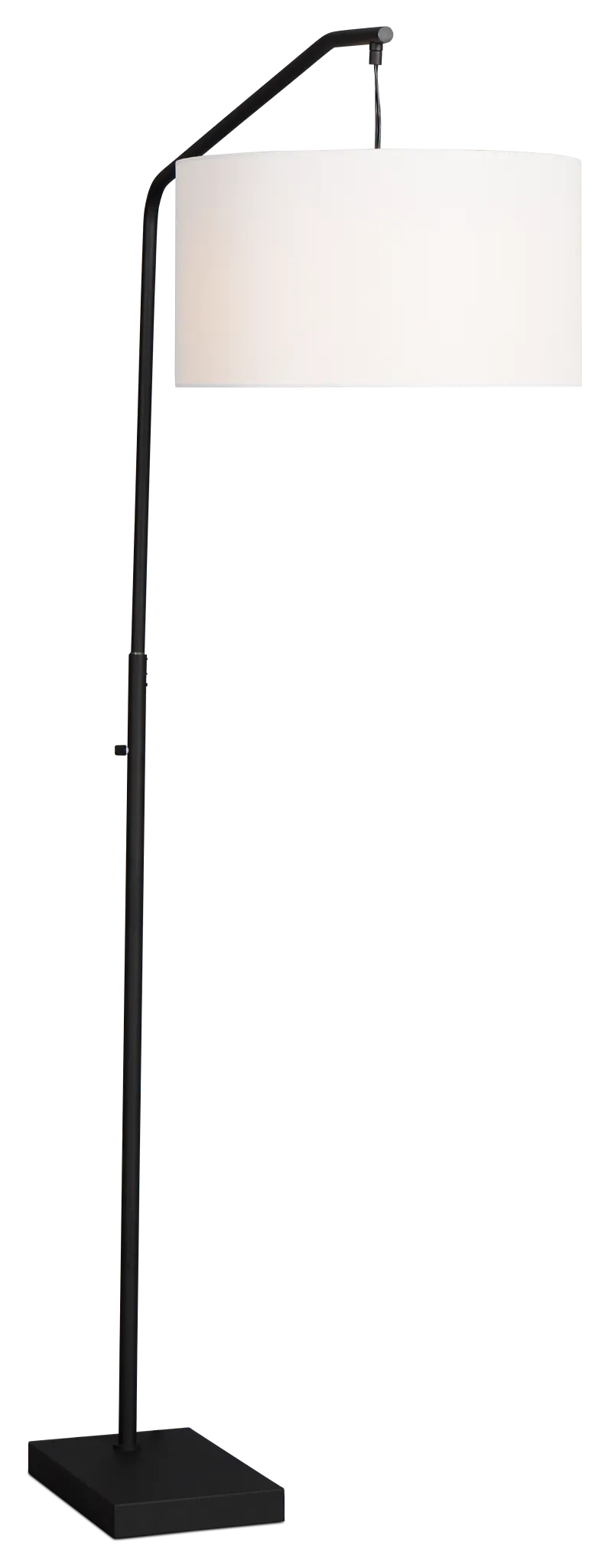 Nehir Black Metal Floor Lamp