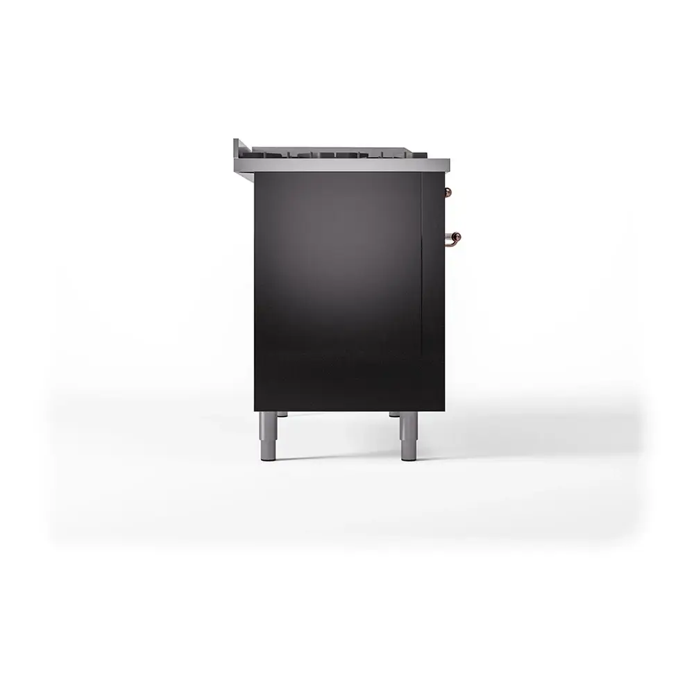 Ilve Nostalgie Ii Black 48" Dual Fuel Range Ilve Nostalgie Ii Black 48" Dual Fuel Range