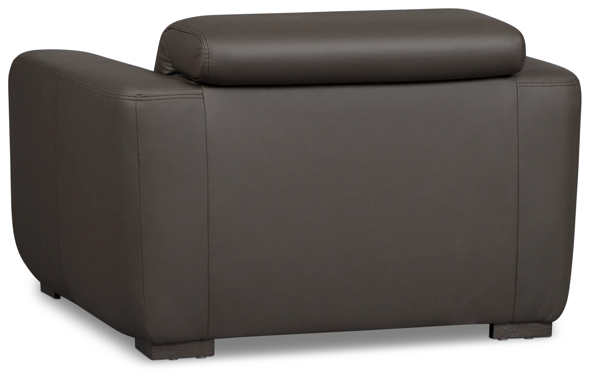 Kieran Dark Brown Lthr/vinyl Power Recliner With Power Headrest Kieran Dark Brown Lthr/vinyl Power Recliner With Power Headrest