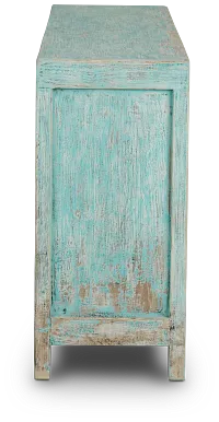 Arrow Teal Four-door Cabinet