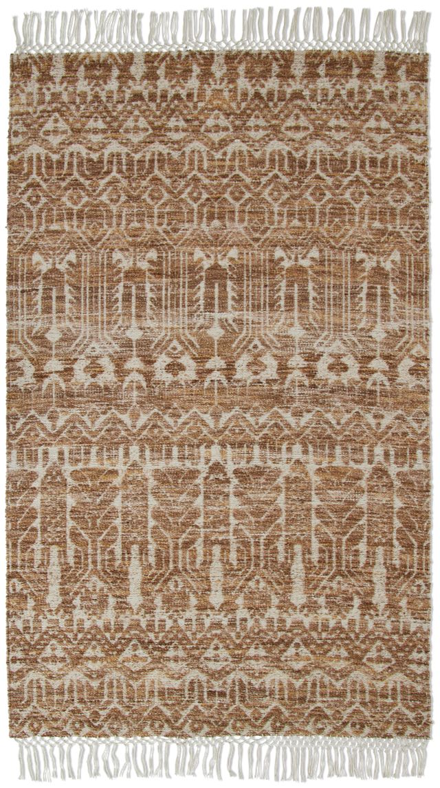 Mia Taupe 5x8 Area Rug