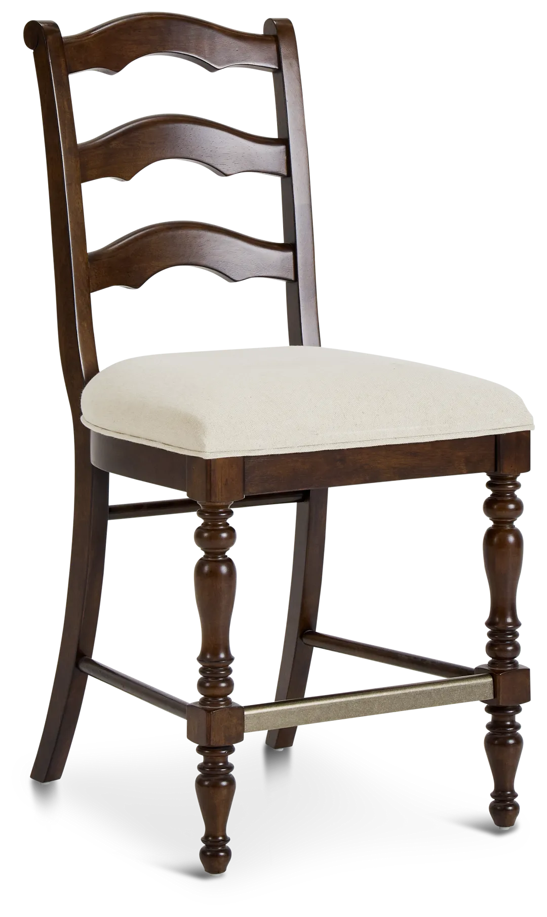 Savannah Dark Tone 24" Upholstered Barstool