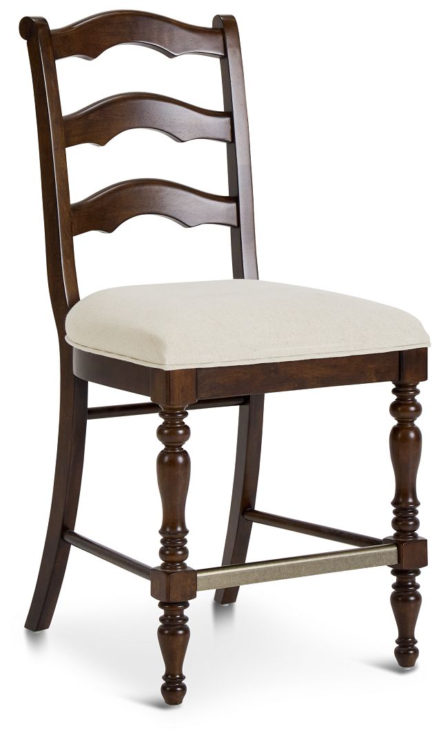 Savannah Dark Tone 24" Wood Barstool