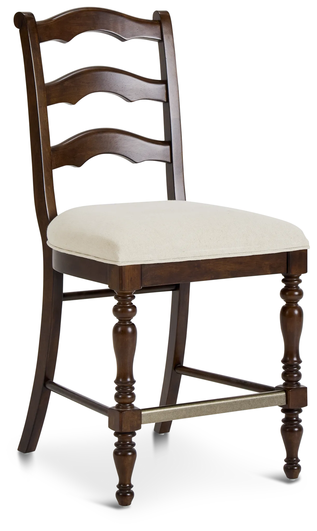 Savannah Dark Tone 24" Upholstered Barstool