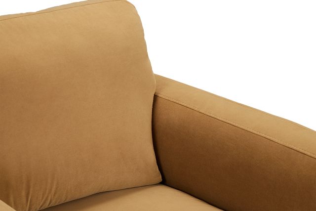 Nala Light Brown Velvet Chair