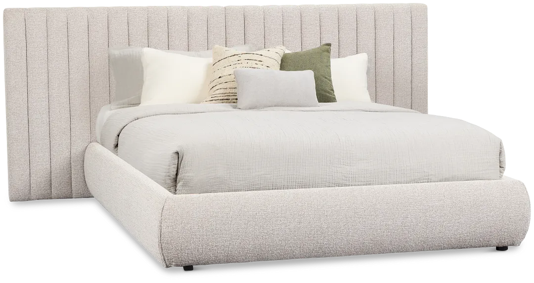 Nomad Gray Uph Spread Bed