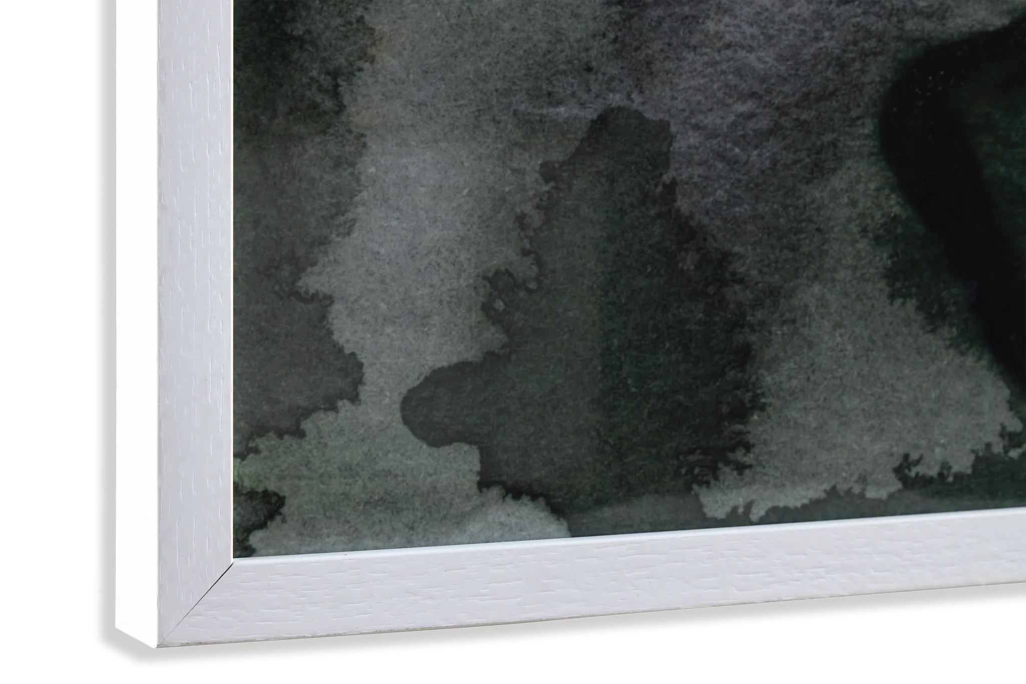 Mauriso Dark Green Framed Wall Art