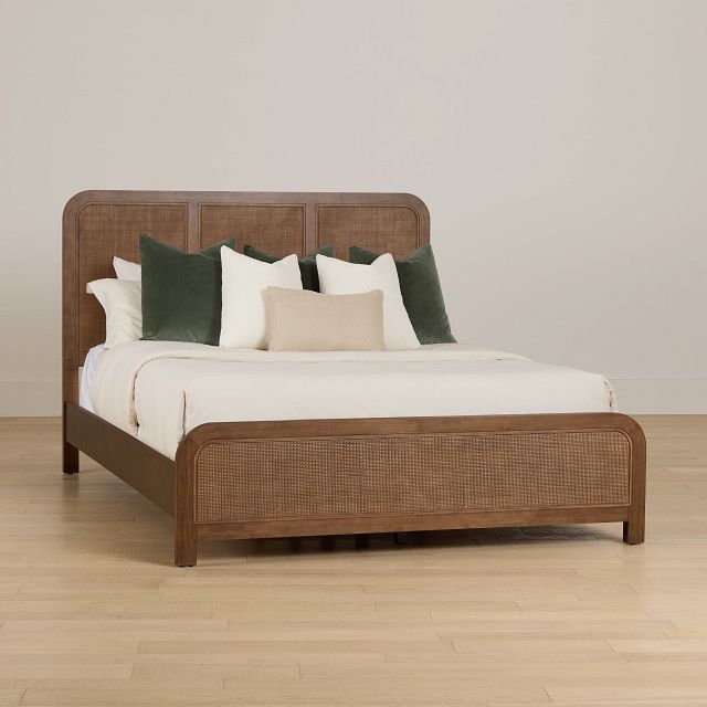 Pacific Mid Tone Platform Bed