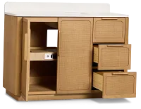 Pacific Light Tone 48" Single Bathroom Vanity